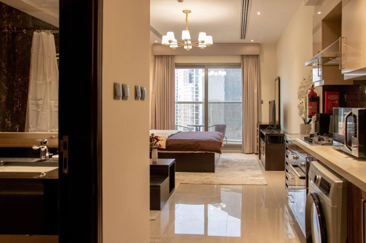 Aws Homes - Luxurious High Floor Studio With Breathtaking View Дубай Экстерьер фото